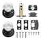 Sure-Loc Hardware Sure-Loc Hardware Turin Handleset, Zermatt Handleset Trim, Satin Brass TN507-ZT SB - alternate 2